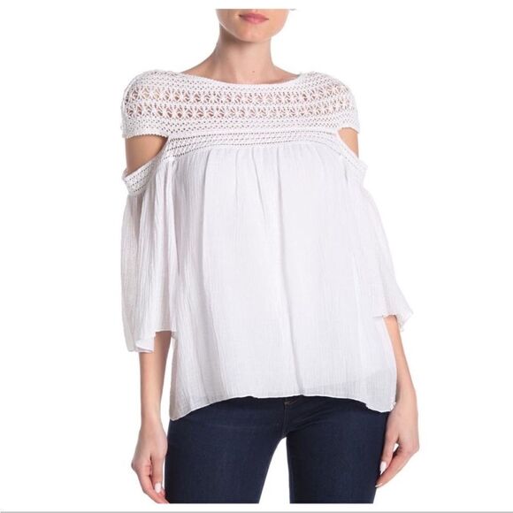 Bailey 44 Armadillo Cold Shoulder Top - Picture 1 of 7